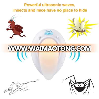 Ultrasonic Pest Repeller Control US EU Plug Rat Trap Ultrasonic Repeller Mosquito Electronic Anti Mosquito Rat Mice