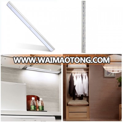 40cm long rechargeable motion sensor Wardrobe light with 2pcs Polymer battery 480mAh