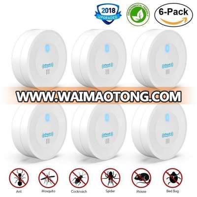 Newest Electronic Ultrasonic Pest Repeller 2018 Ultrasonic Mosquito Repeller Pest Control Eco-Friendly