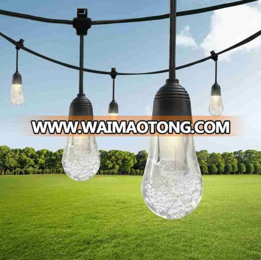 Top class high quality Bulbs string light LED Solar led garden light lovely Christmas lights using in garden